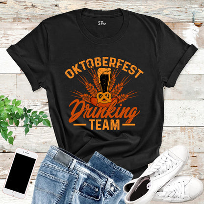 Oktoberfest Drinking Team T Shirt