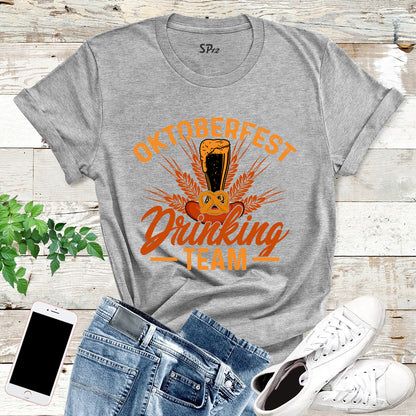 Oktoberfest Drinking Team T Shirt