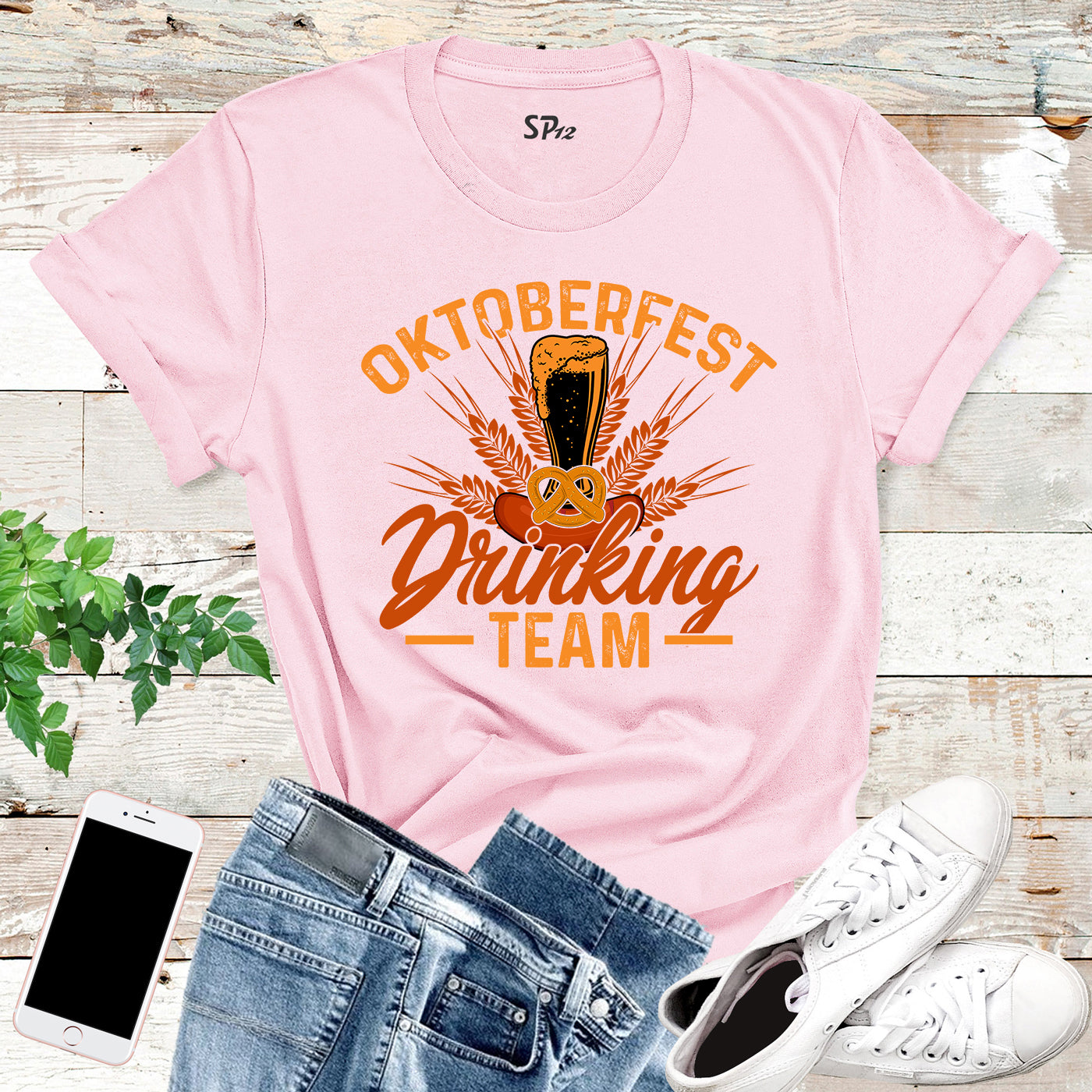 Oktoberfest Drinking Team T Shirt