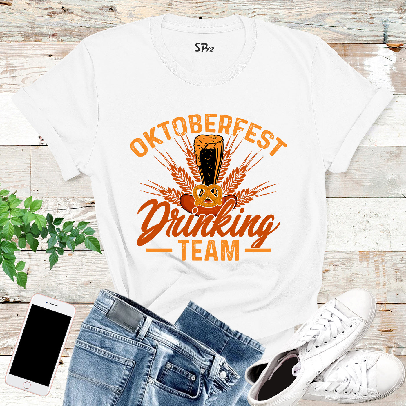 Oktoberfest Drinking Team T Shirt