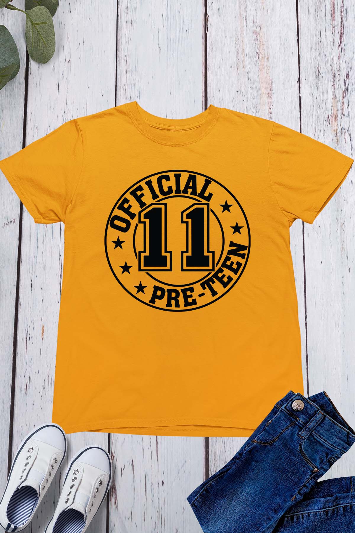 Officially 11Pre Teen Birthday Shirts