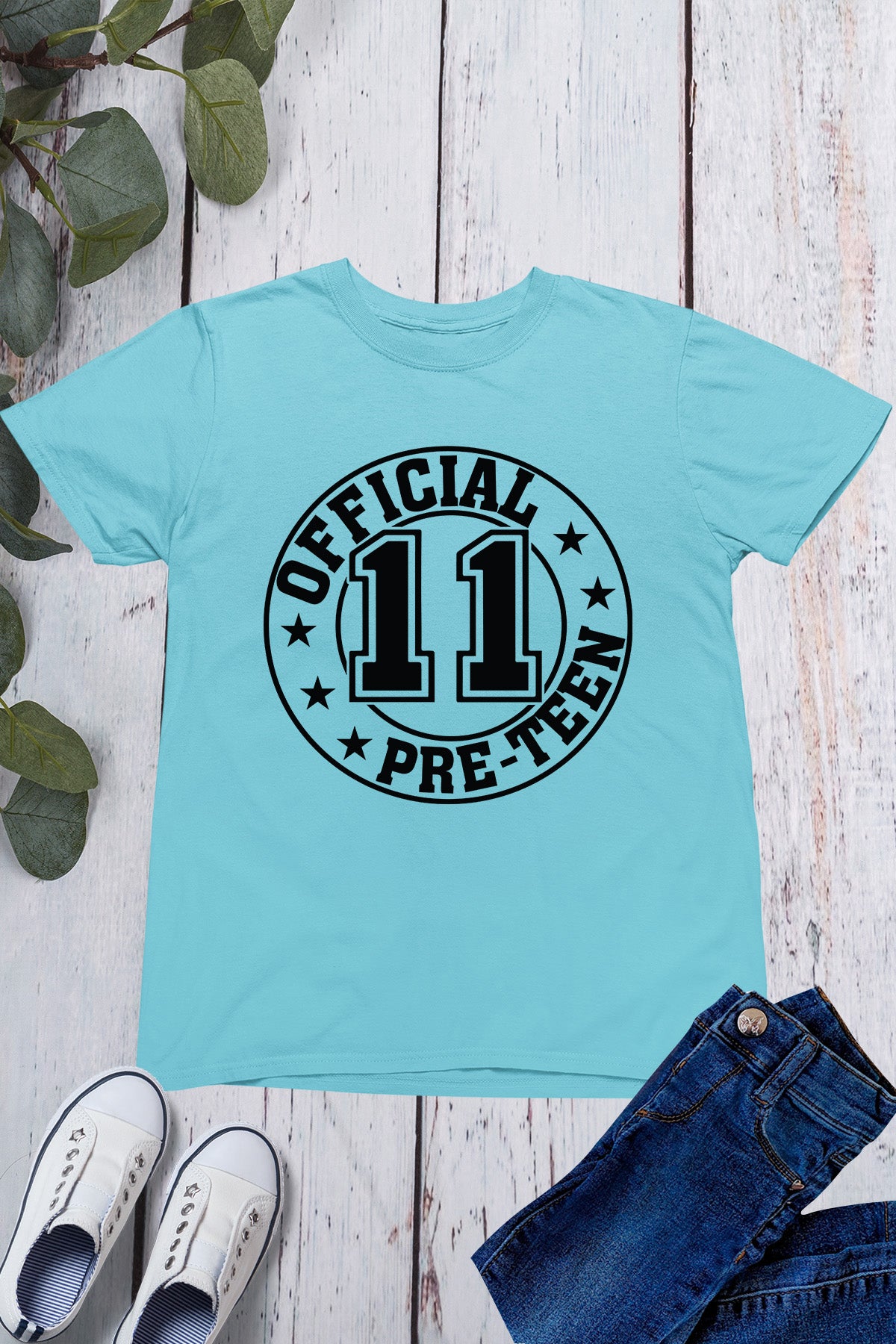 Officially 11Pre Teen Birthday Shirts