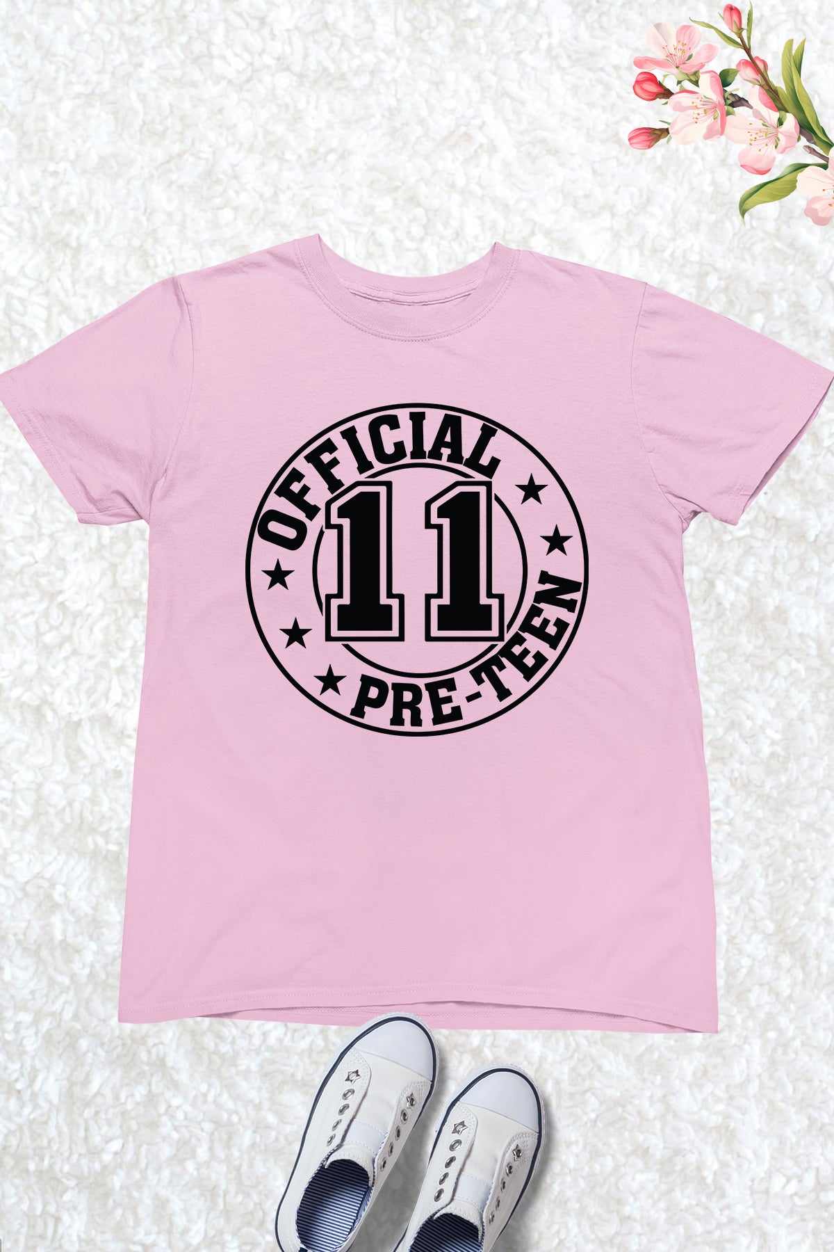 Officially 11Pre Teen Birthday Shirts