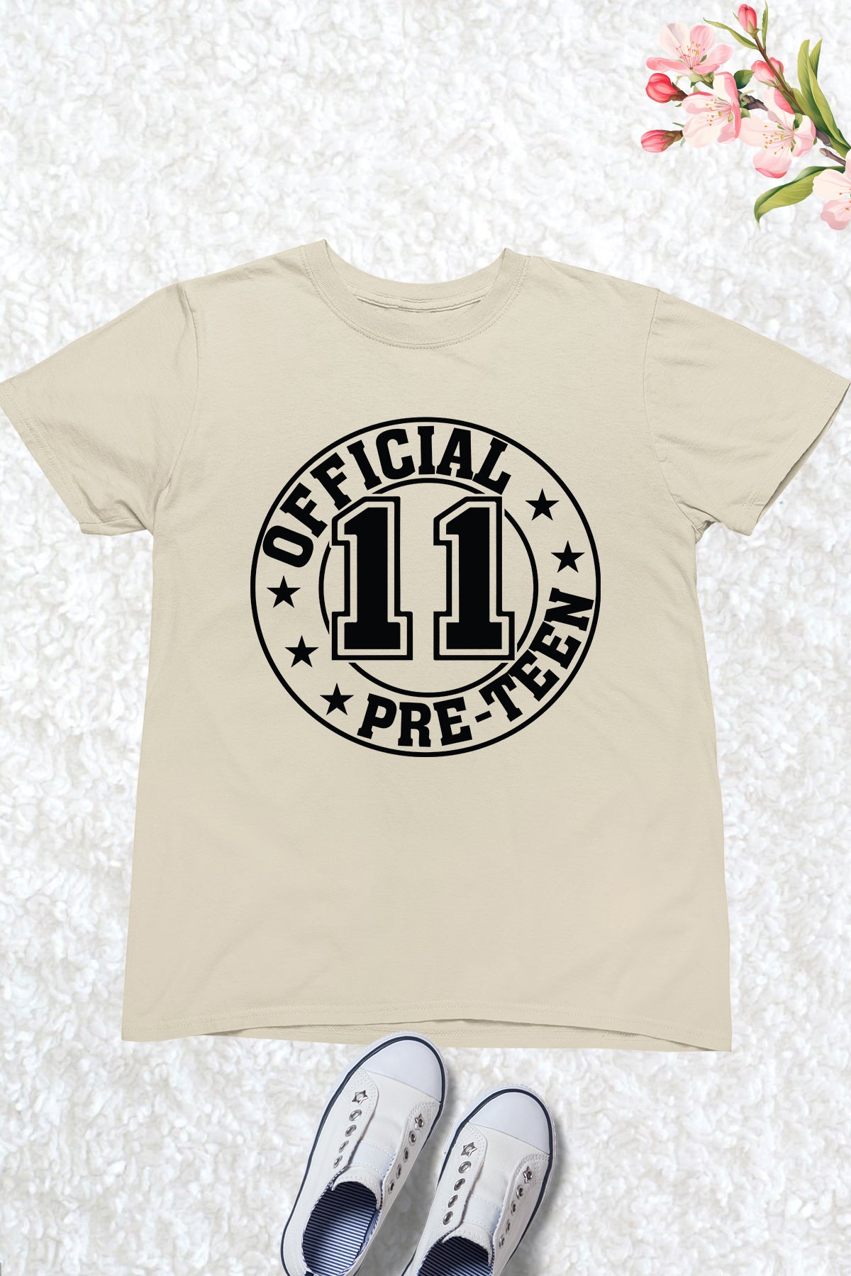 Officially 11Pre Teen Birthday Shirts