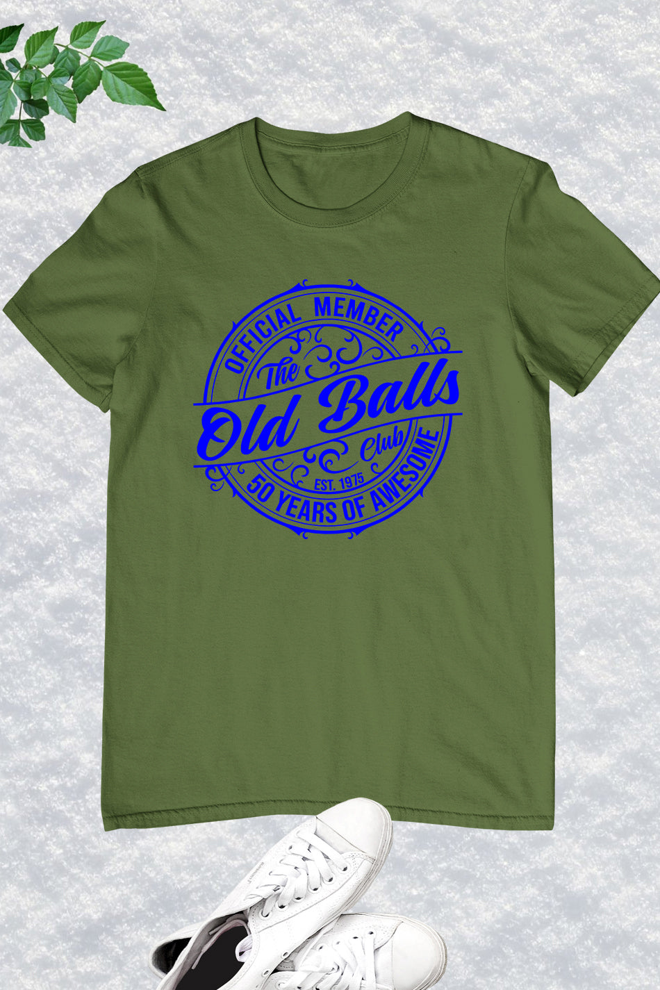 Official Member Of Old Balls Est 1975 Shirt