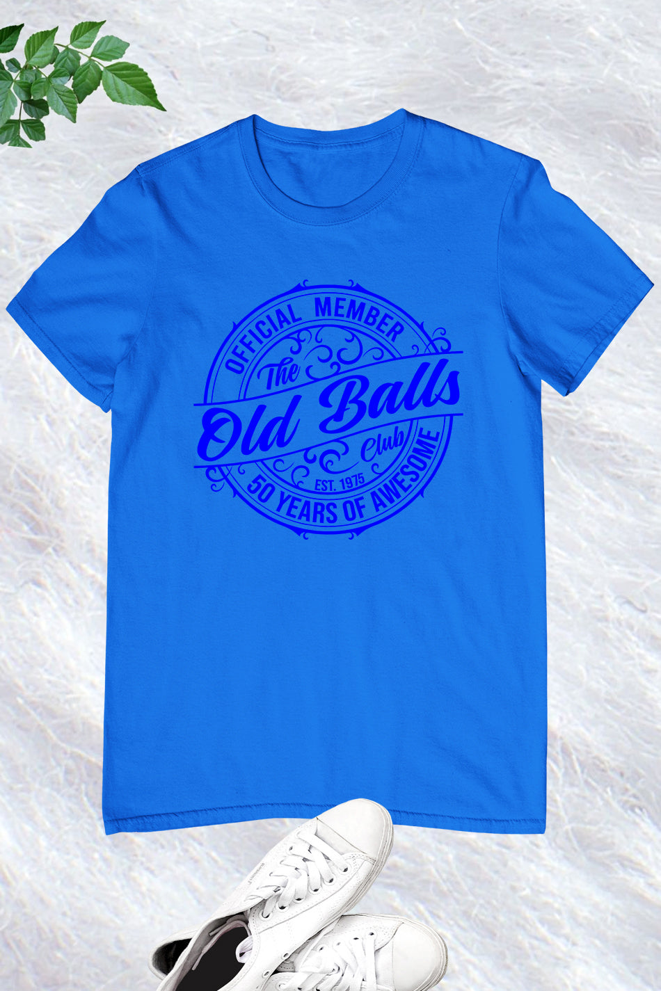 Official Member Of Old Balls Est 1975 Shirt