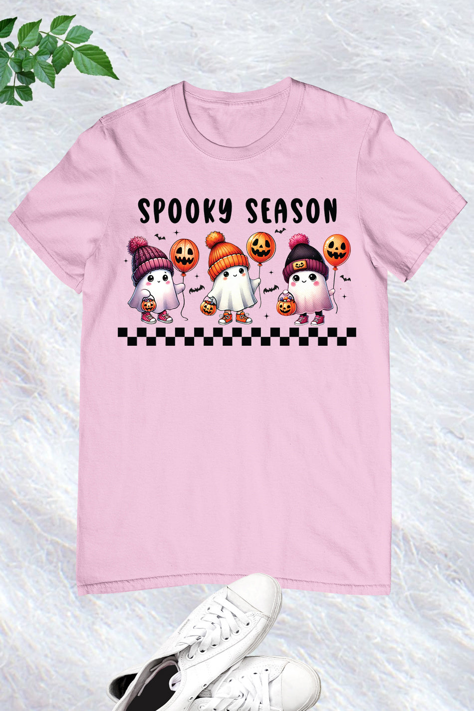 Spooky Season Ghost Pumpkin T Shirt