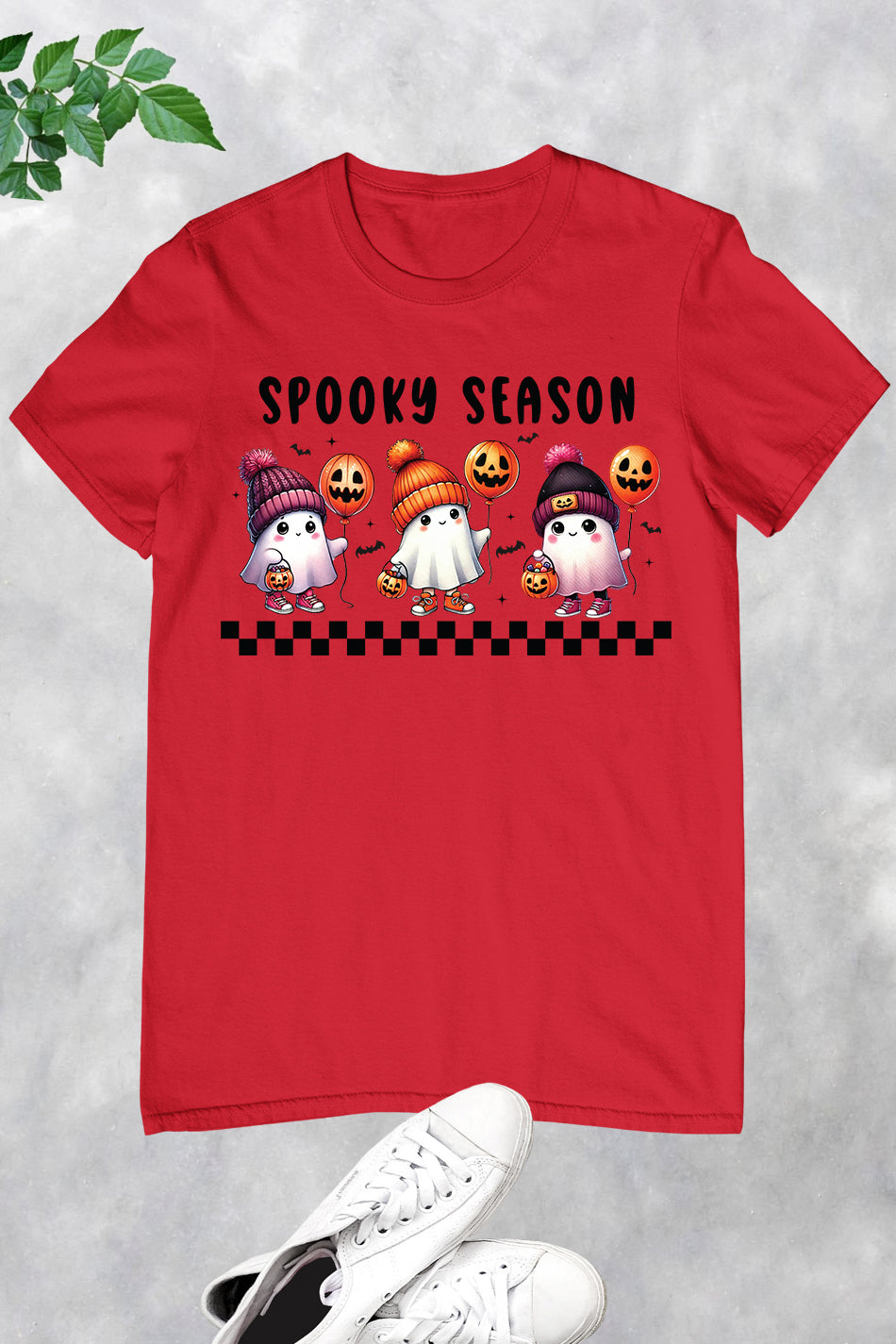 Spooky Season Ghost Pumpkin T Shirt