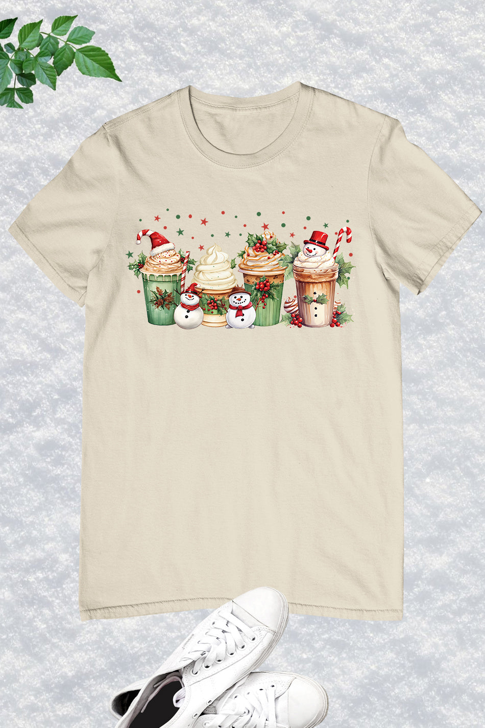 Snowman Coffee Christmas Shirt