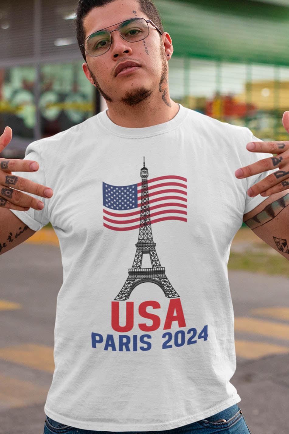 USA Olympics Supporter Paris 2024 T Shirt