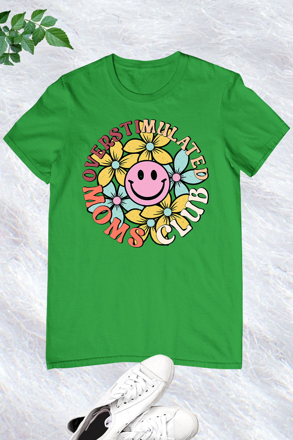 Groovy Overstimulated Moms Club Shirt