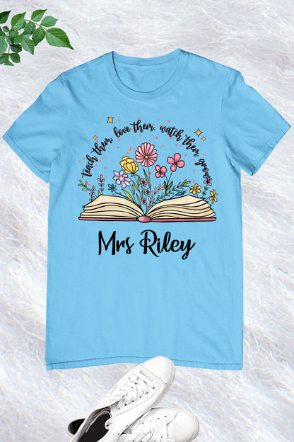 Personalized Teacher Appreciation Shirts