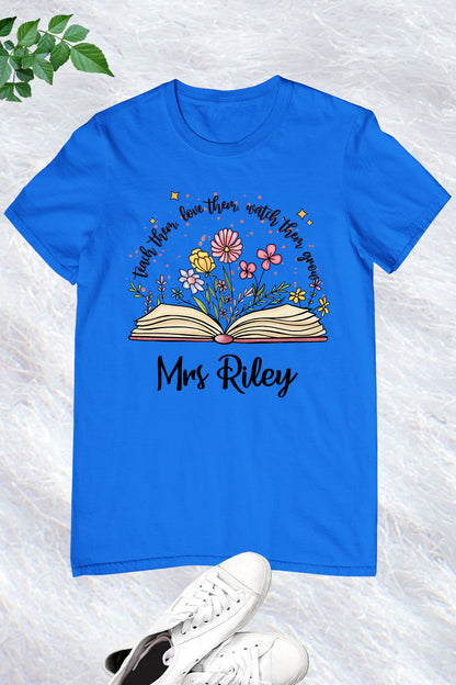 Personalized Teacher Appreciation Shirts