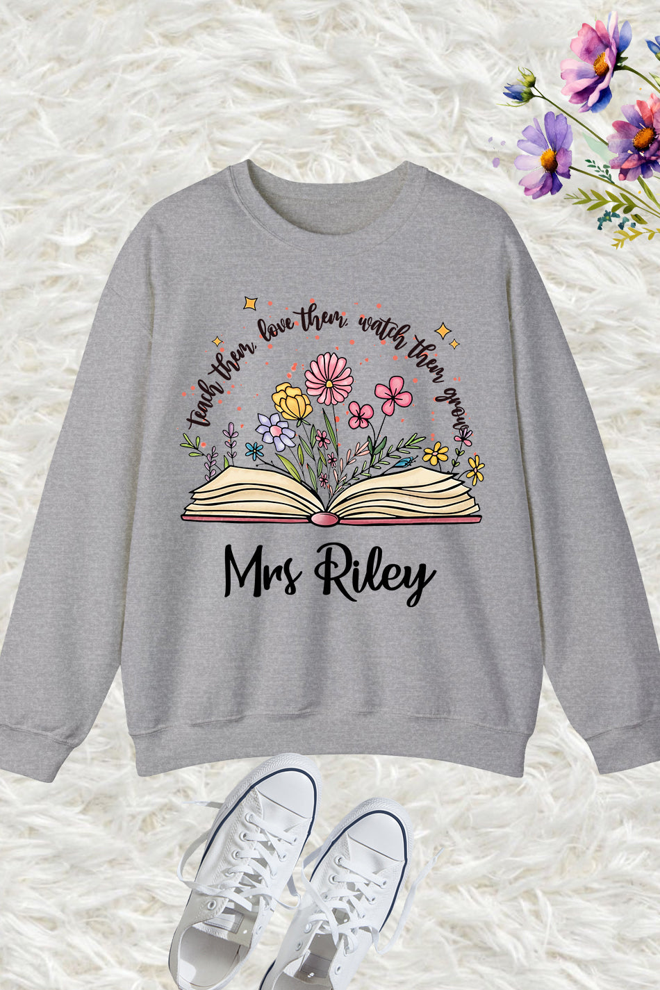 Personalized Teacher Appreciation Sweatshirts