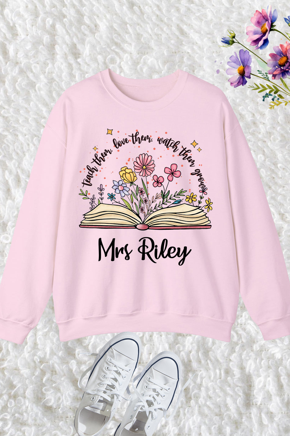 Personalized Teacher Appreciation Sweatshirts