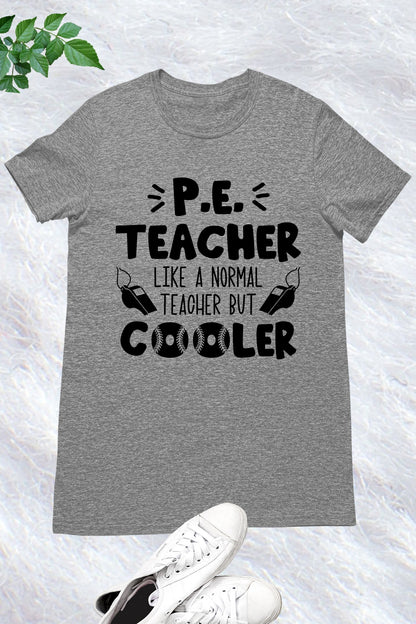 PE Physical Education Teacher Shirt and Cooler