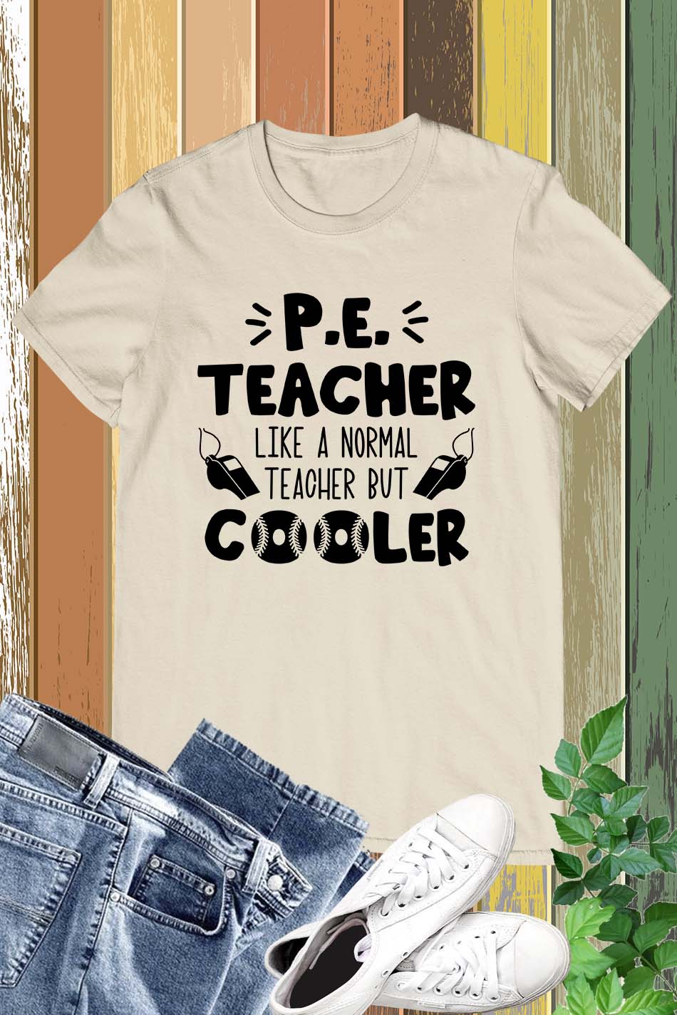 PE Physical Education Teacher Shirt and Cooler