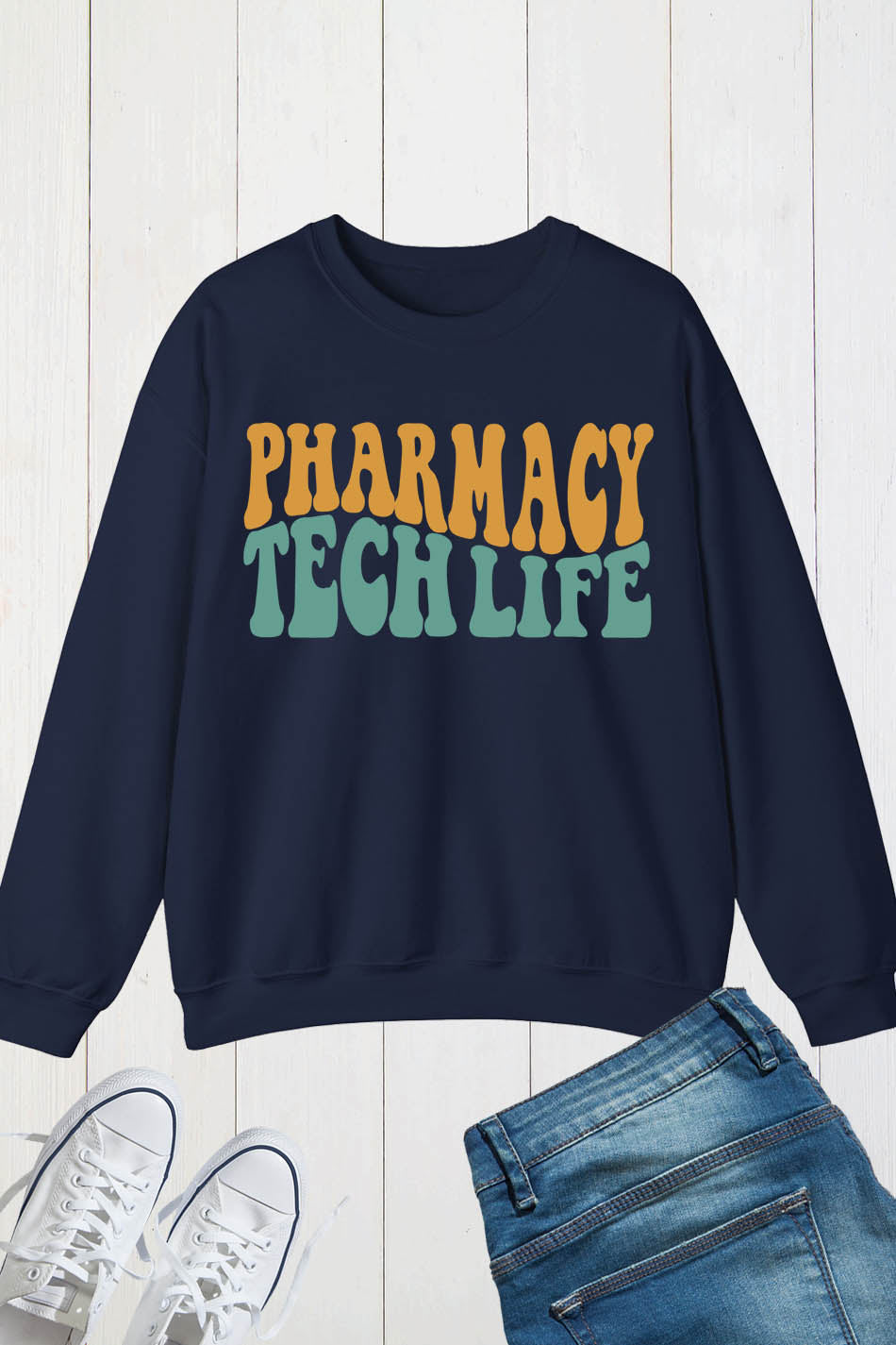 Pharmacy Tech Life Sweatshirts Technician Jumper