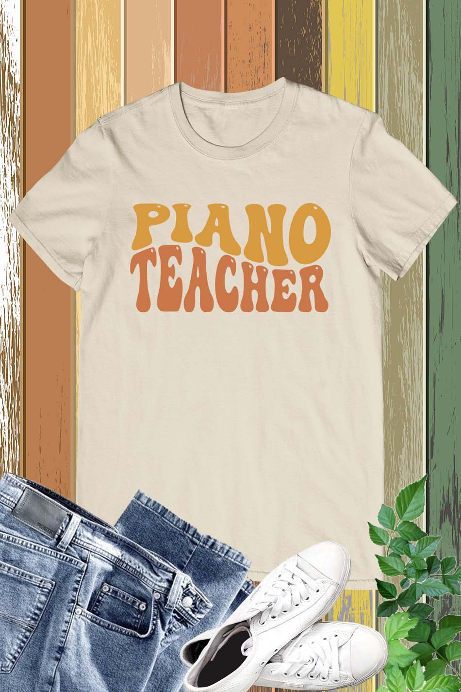 Piano Teacher Shirt Chord Music Tee