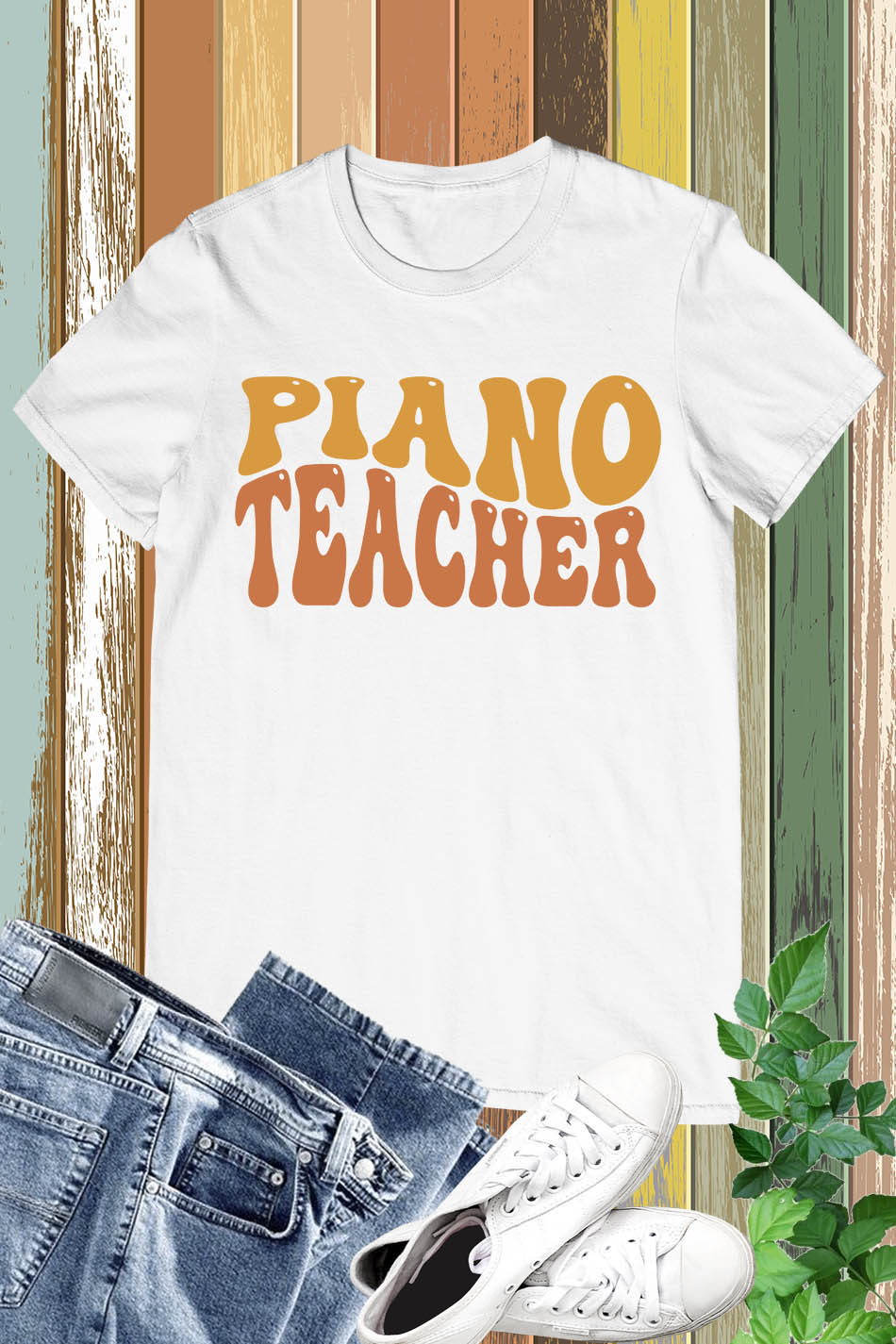 Piano Teacher Shirt Chord Music Tee