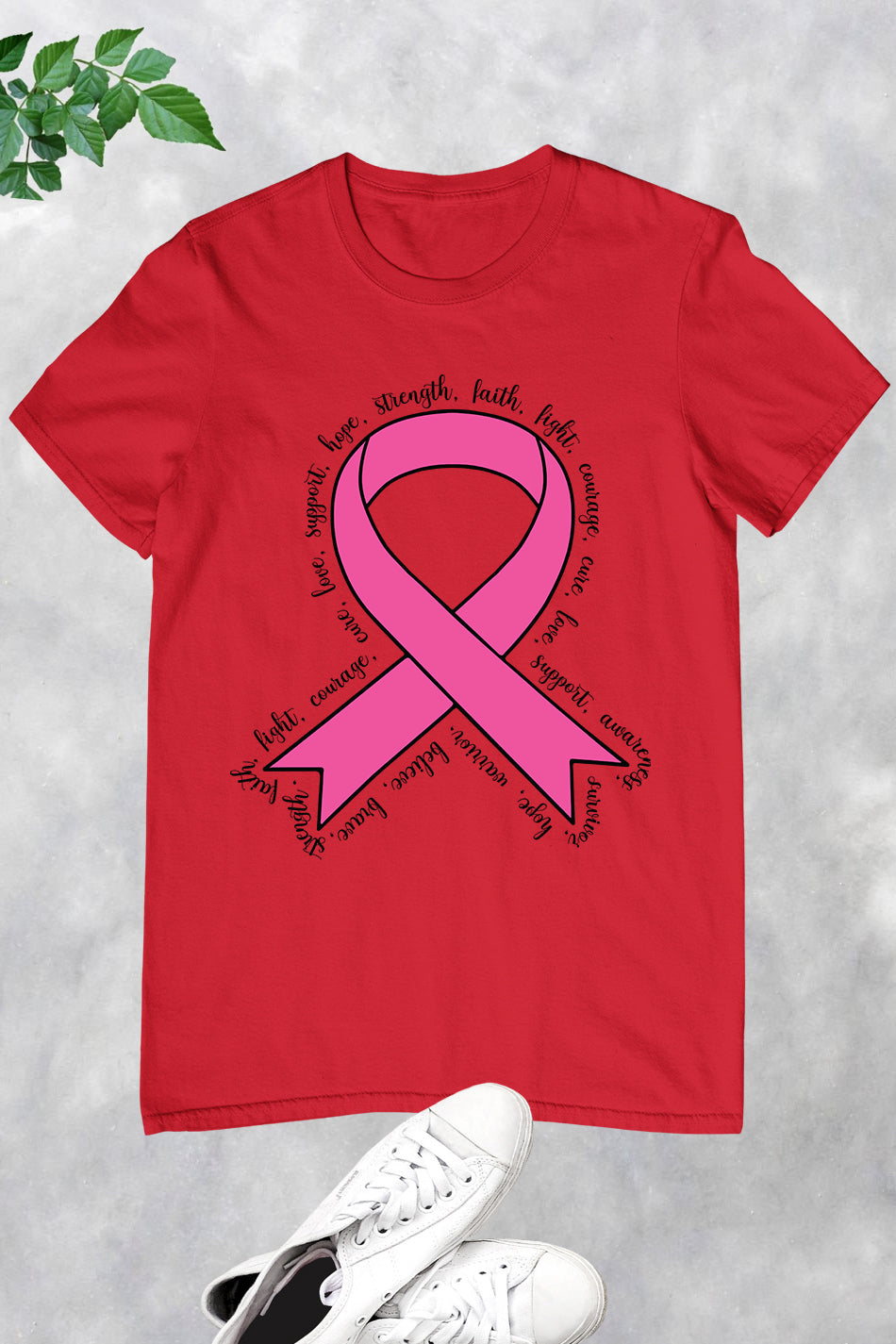 Pink Bow Breast Cancer Awareness Shirt