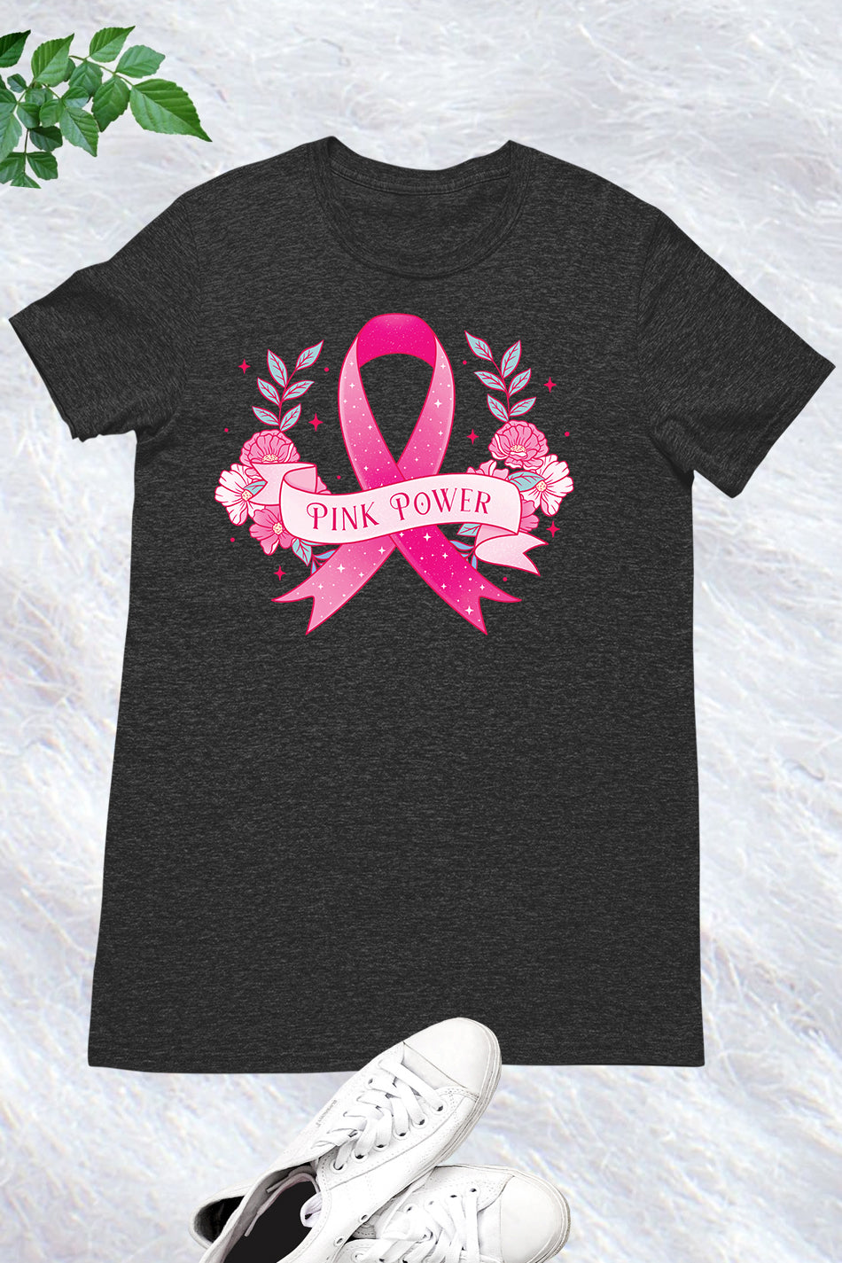 Pink Power Floral T Shirts