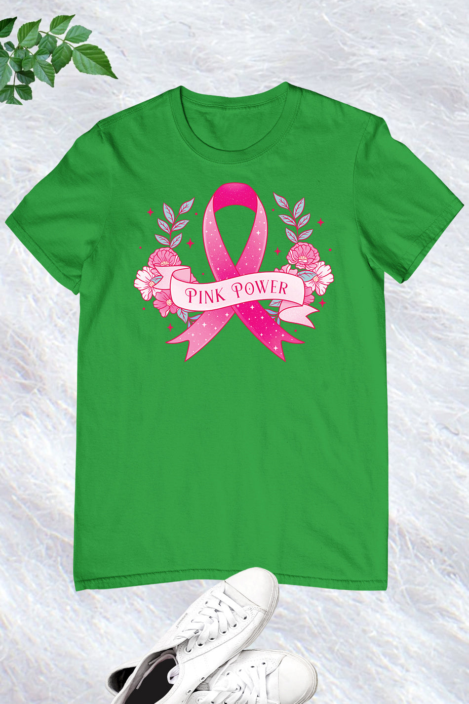 Pink Power Floral T Shirts