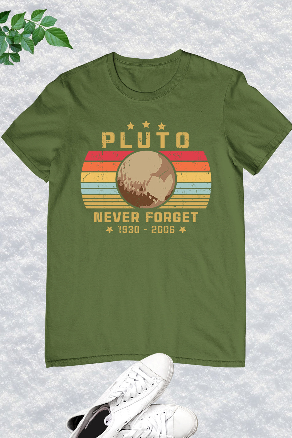 Pluto Never Forget 1930-2006 Vintage Shirt