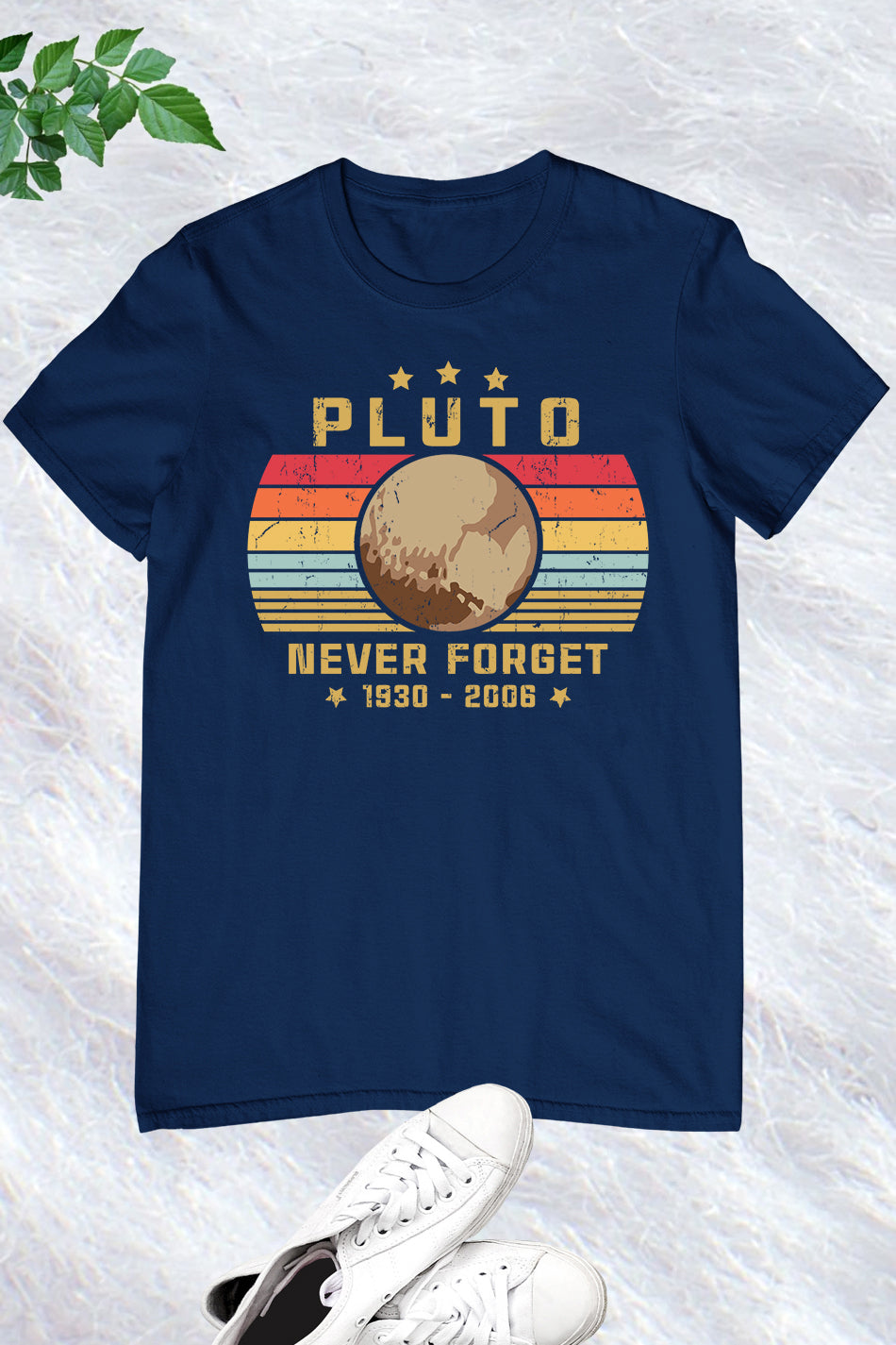 Pluto Never Forget 1930-2006 Vintage Shirt