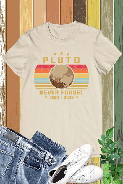 Pluto Never Forget 1930-2006 Vintage Shirt