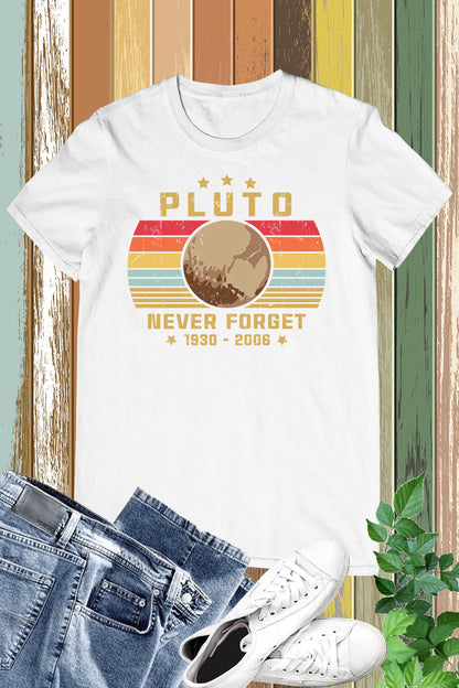 Pluto Never Forget 1930-2006 Vintage Shirt