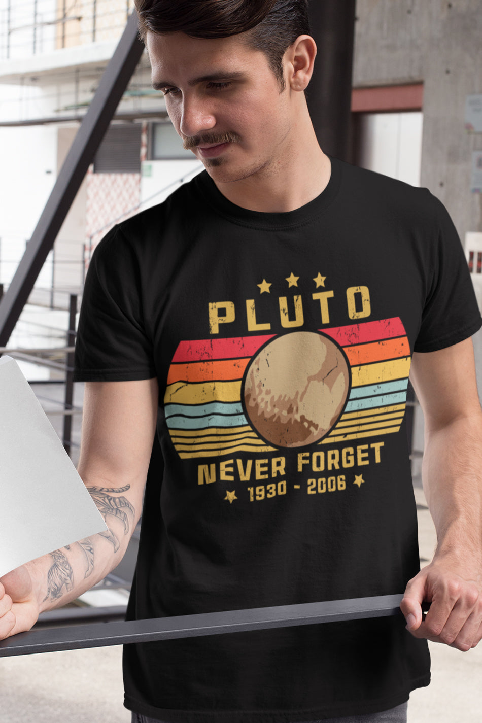 Pluto Never Forget 1930-2006 Vintage Shirt