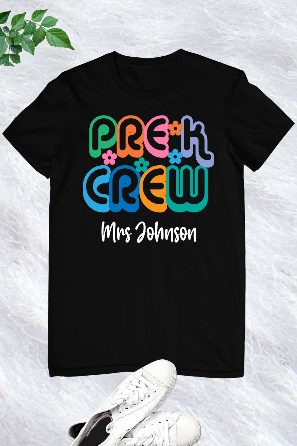 Personalized Pre-K Crew Shirt