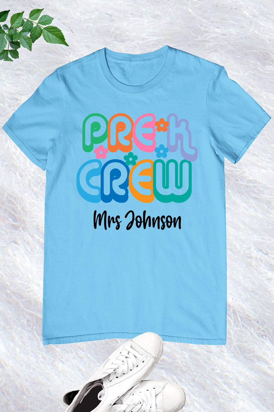 Personalized Pre-K Crew Shirt