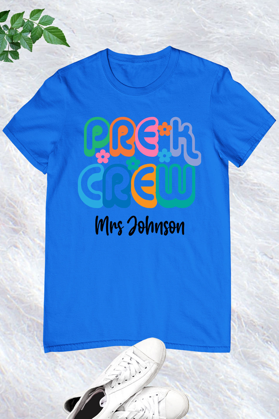 Personalized Pre-K Crew Shirt