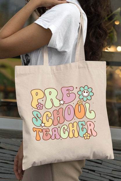 Preschool Teacher Tote Bag