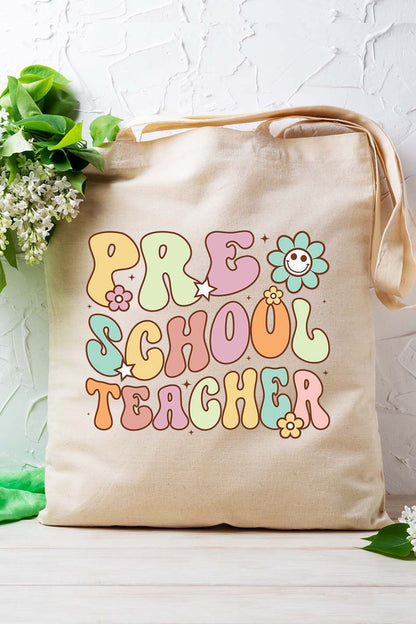 Preschool Teacher Tote Bag