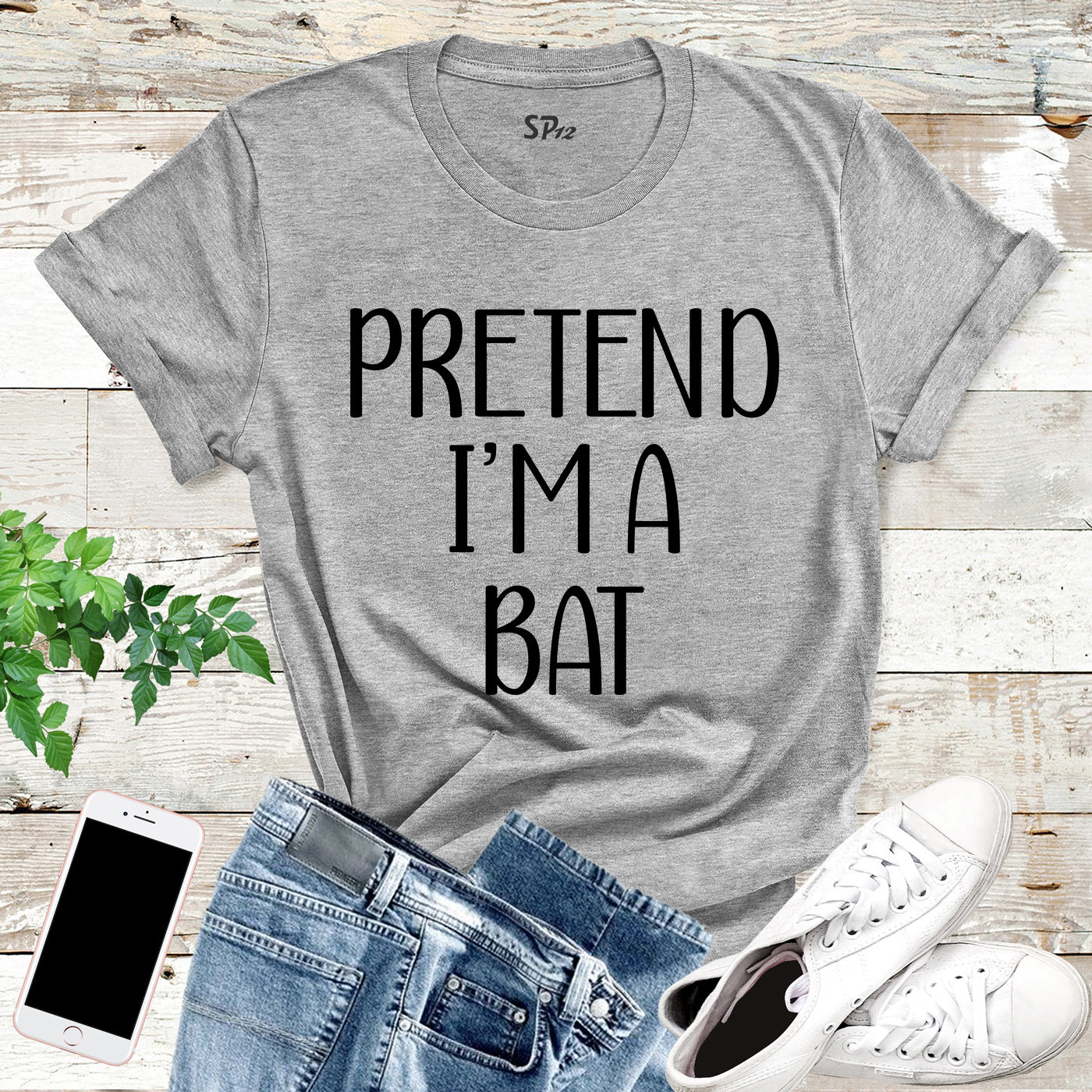 Pretend I'm a Bat Halloween T Shirt