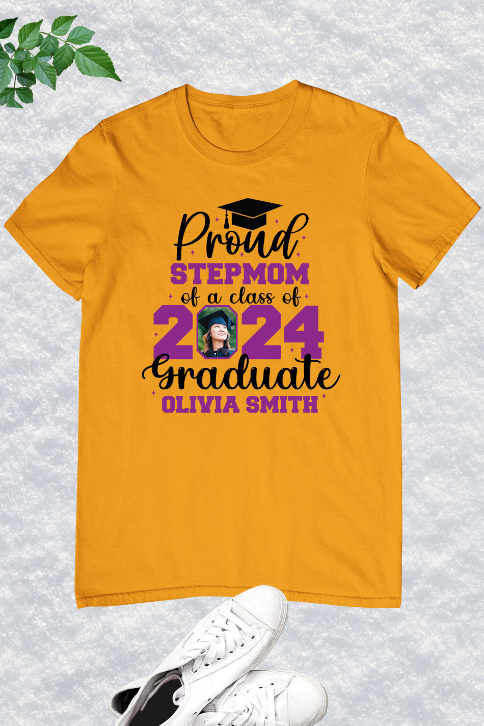 Proud Family Member of Graduate T Shirt With Photo