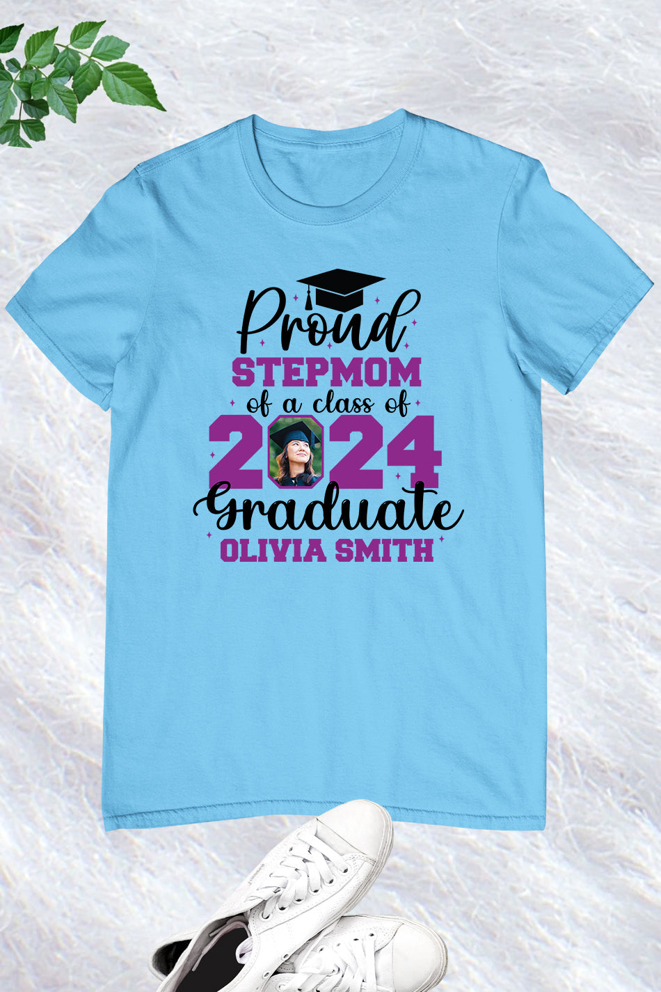 Proud Family Member of Graduate T Shirt With Photo