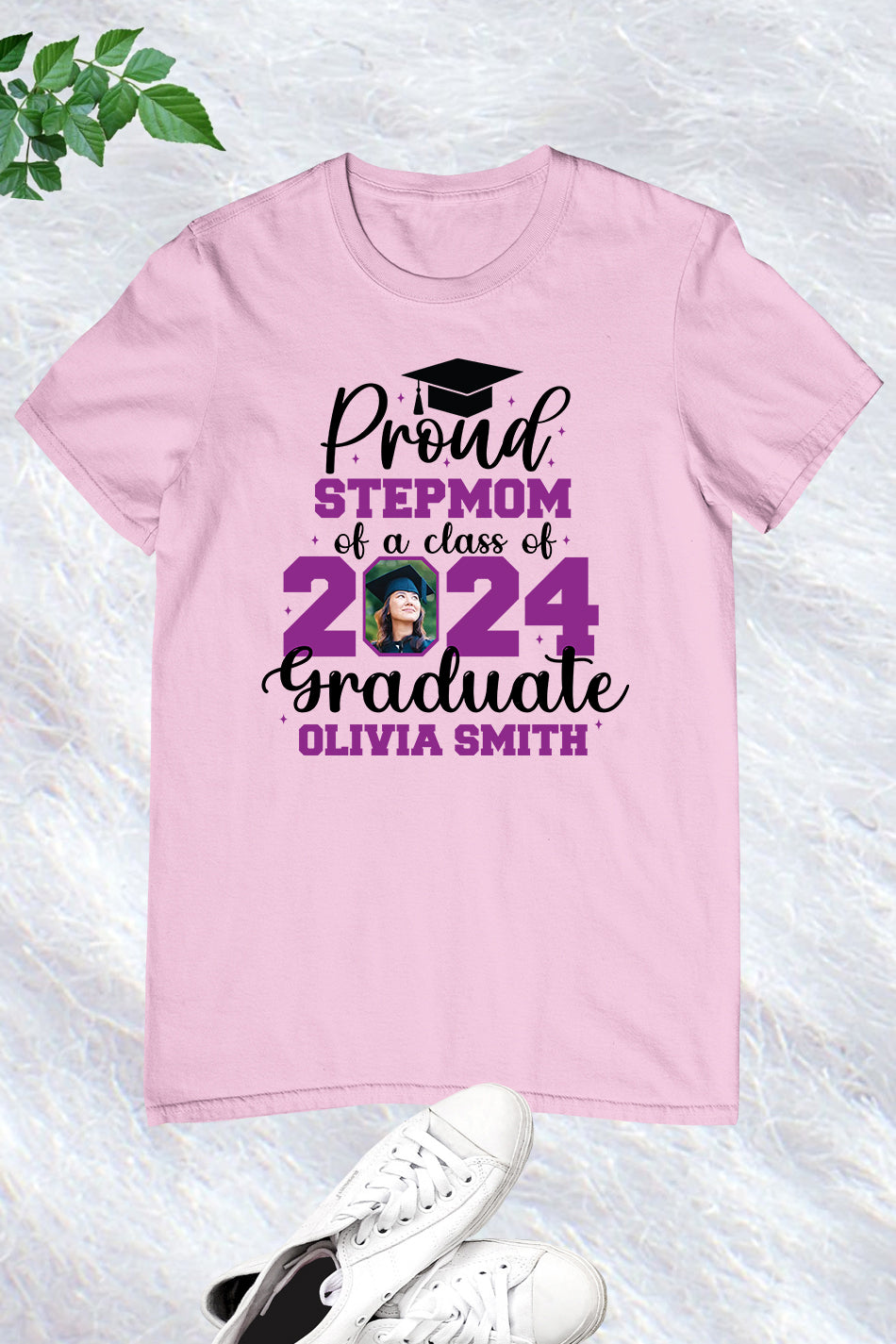 Proud Family Member of Graduate T Shirt With Photo