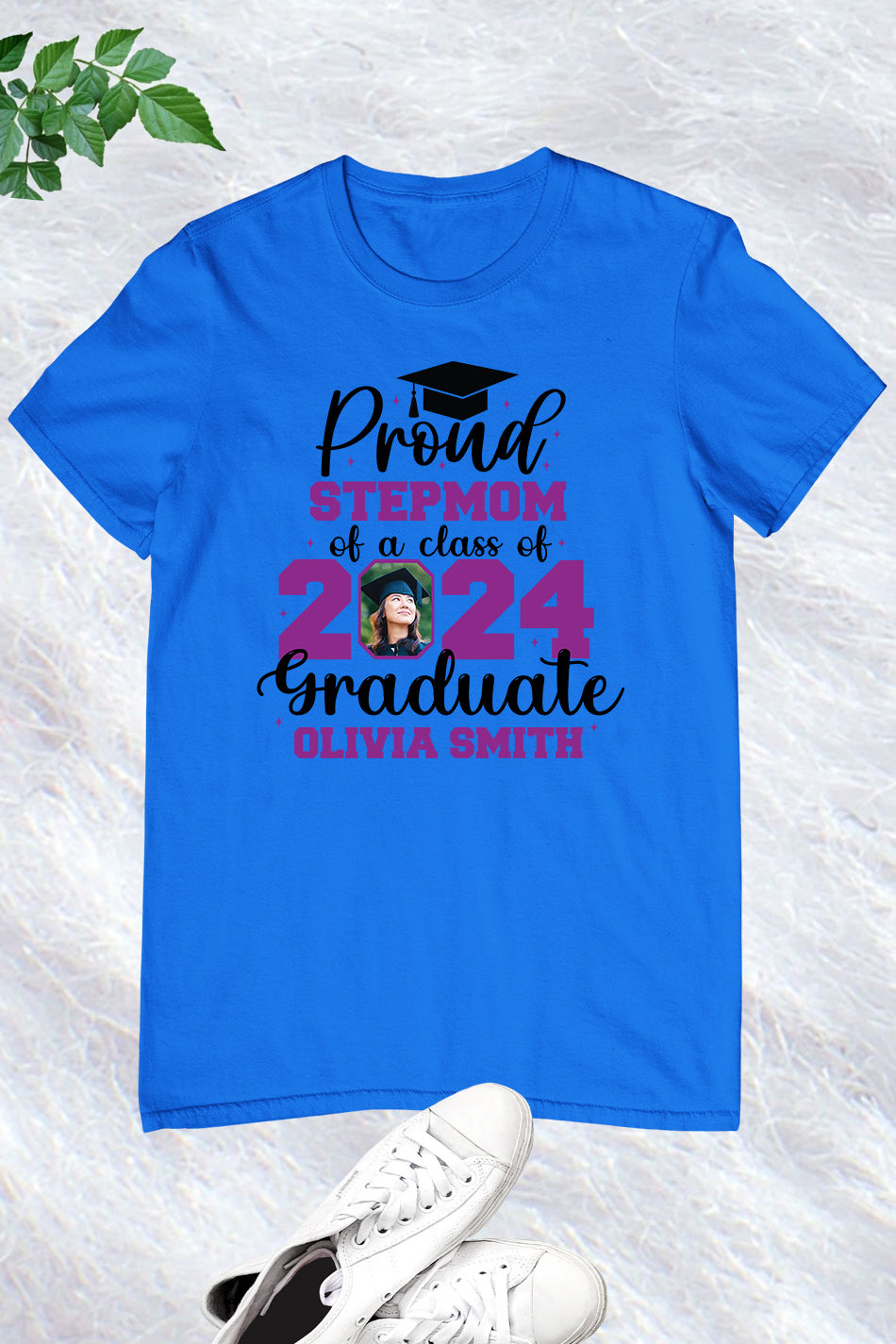 Proud Family Member of Graduate T Shirt With Photo