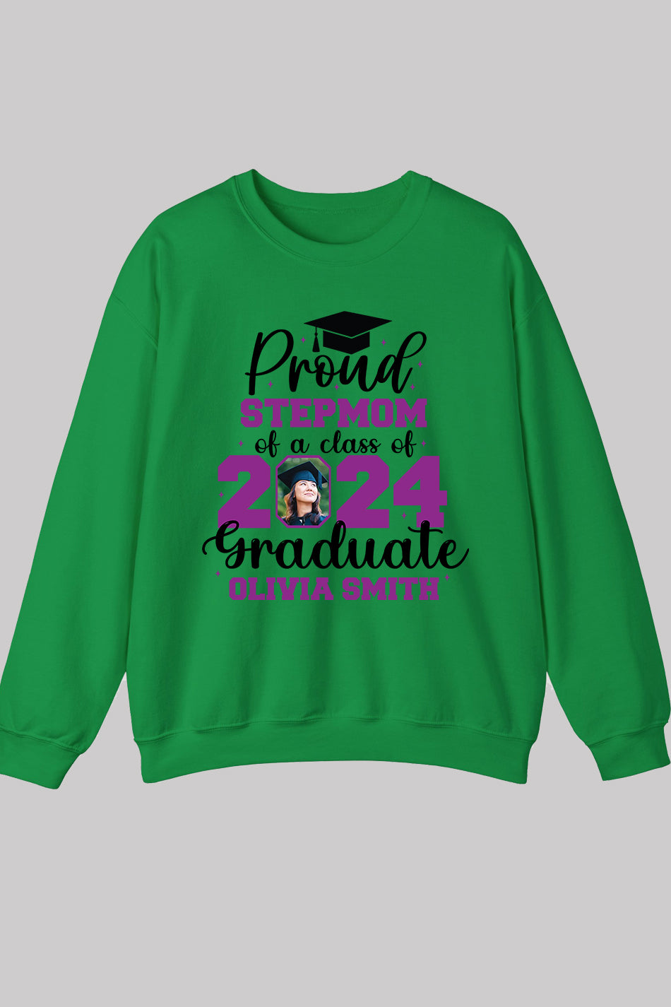 Proud Family Member of Graduate Sweatshirt With Photo