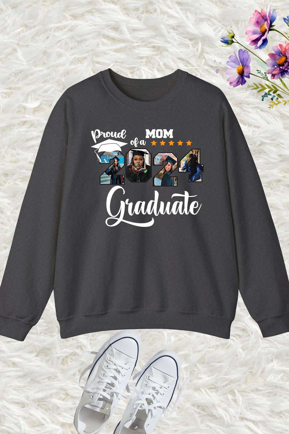 Custom Graduate family Sweatshirt With Photos