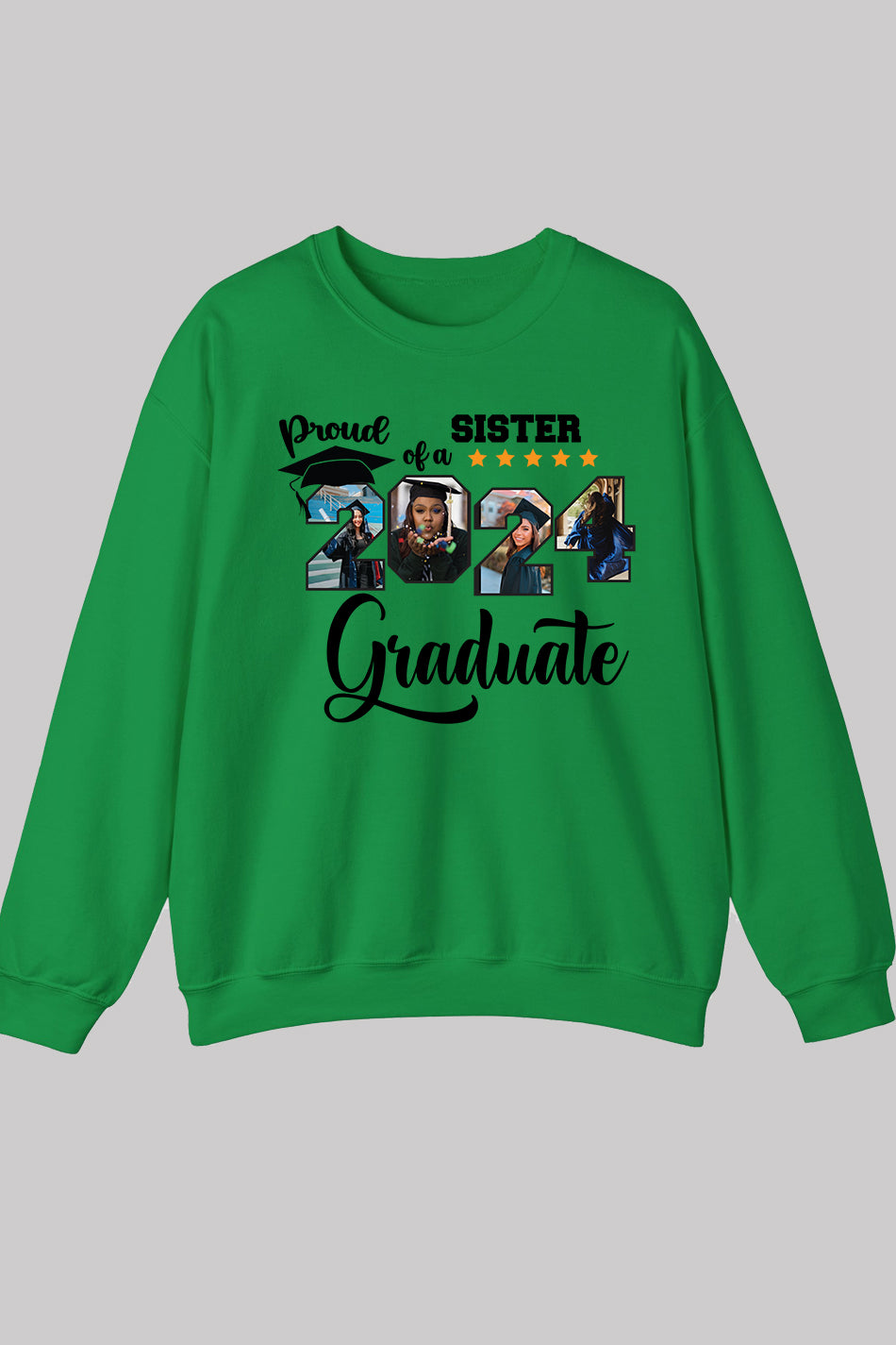 Custom Graduate family Sweatshirt With Photos