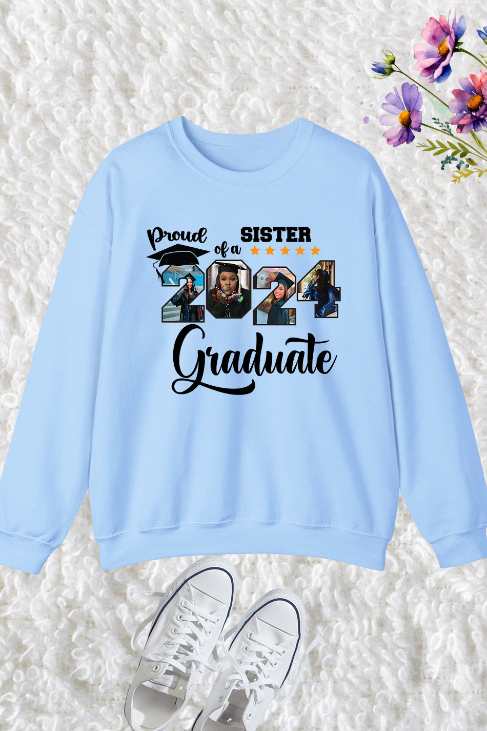 Custom Graduate family Sweatshirt With Photos