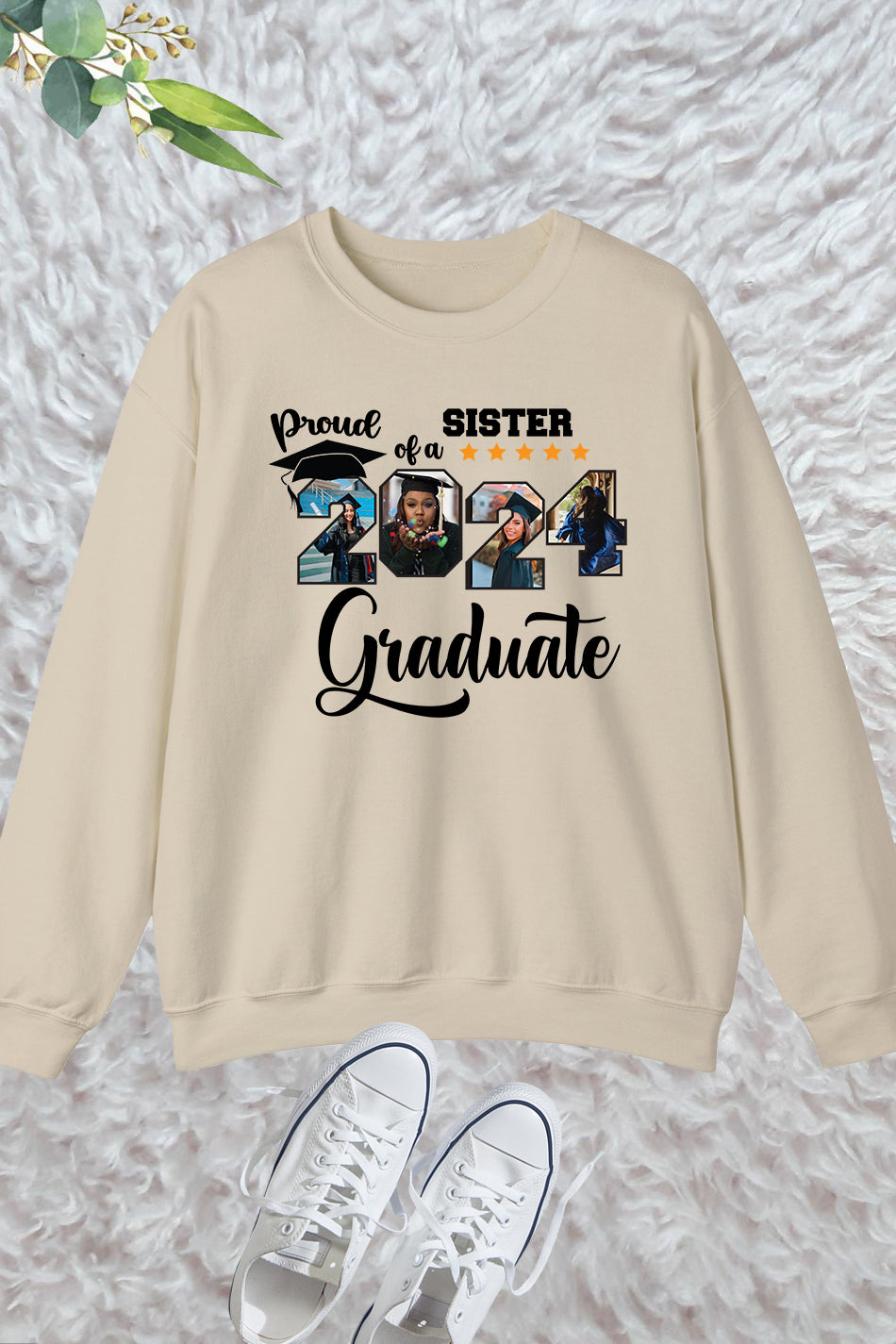 Custom Graduate family Sweatshirt With Photos