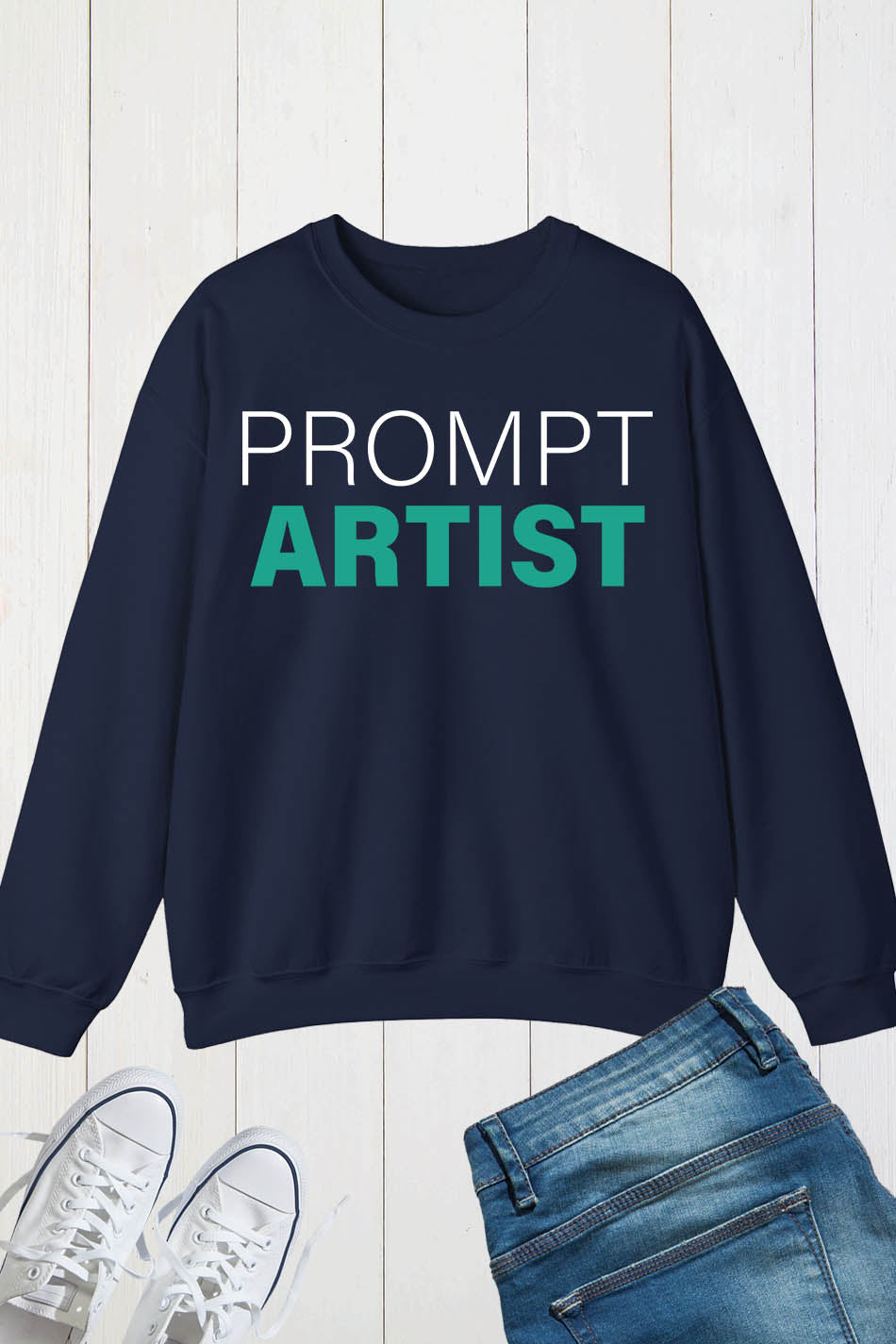 Prompt Artist AI Inspired Sweatshirt