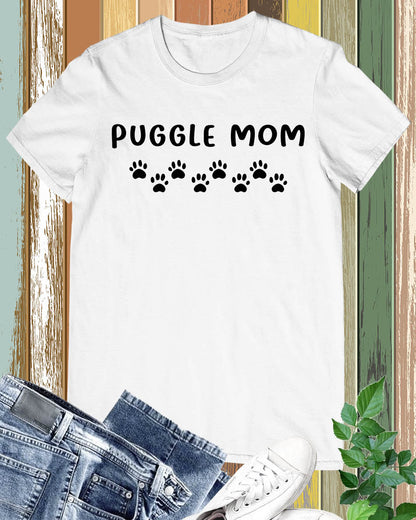 Puggle Mom T Shirt