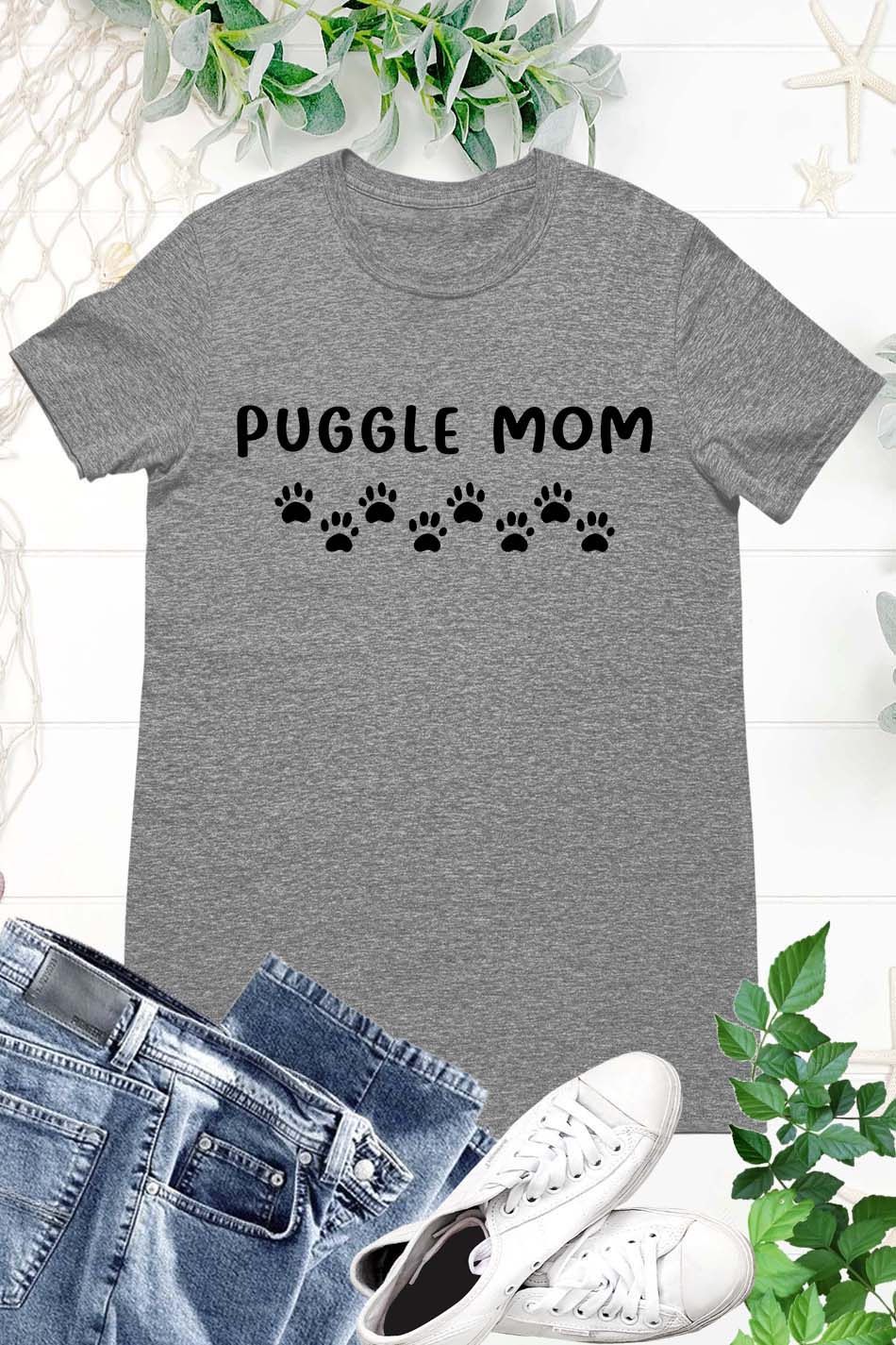 Puggle Mom T Shirt